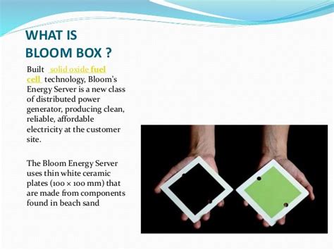 diy electric bloom box|the bloom box energy.